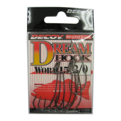 カツイチ/デコイ ドリームフック ワーム15(DREAM HOOK WORM15) 2/0