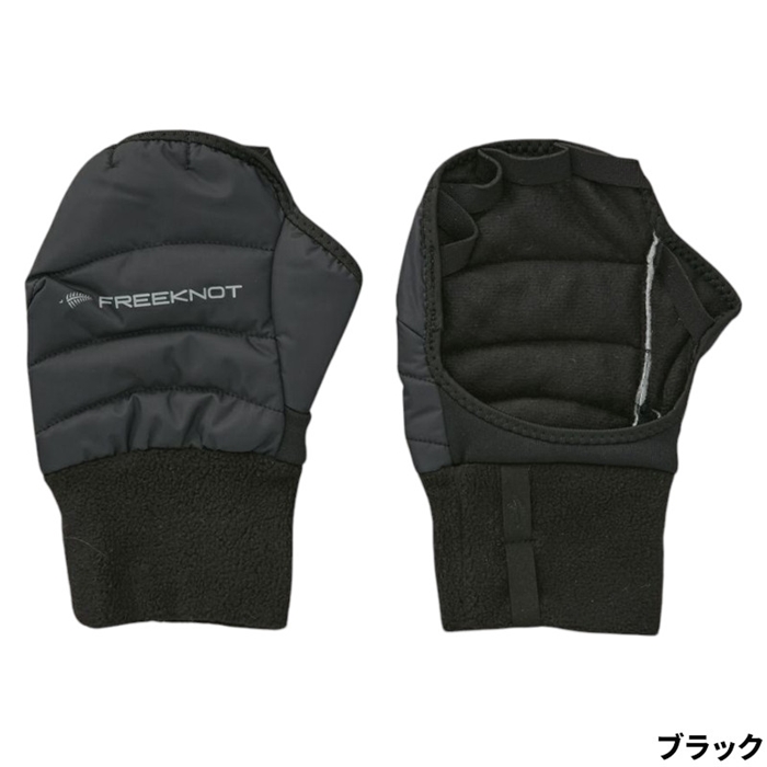 ハヤブサ SOLFIBER フォーオン インシュレーション手甲グローブ L ブラック Y4618【ゆうパケット】