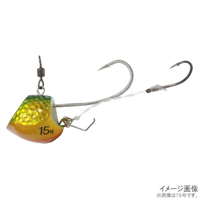 ハヤブサ 無双真鯛 貫撃鉛カブラ エビズレン仕様 6号 [SE109]【ゆうパケット】(6号  鈎・仕掛 釣り具の通販なら｜釣具のポイント 【公式】オンラインストア
