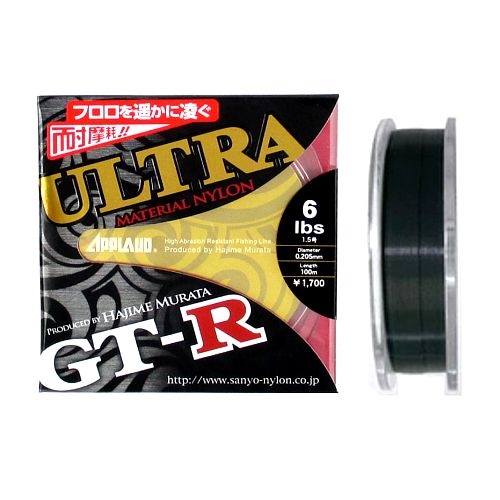 サンヨーナイロン アプロード GT-R ウルトラ 100m 6lb