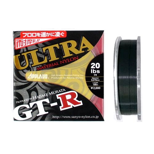 サンヨーナイロン アプロード GT-R ULTRA ダークグリーン 600m サンヨーナイロン アプロード GT-R ウルトラ 75m 25lb ダーク