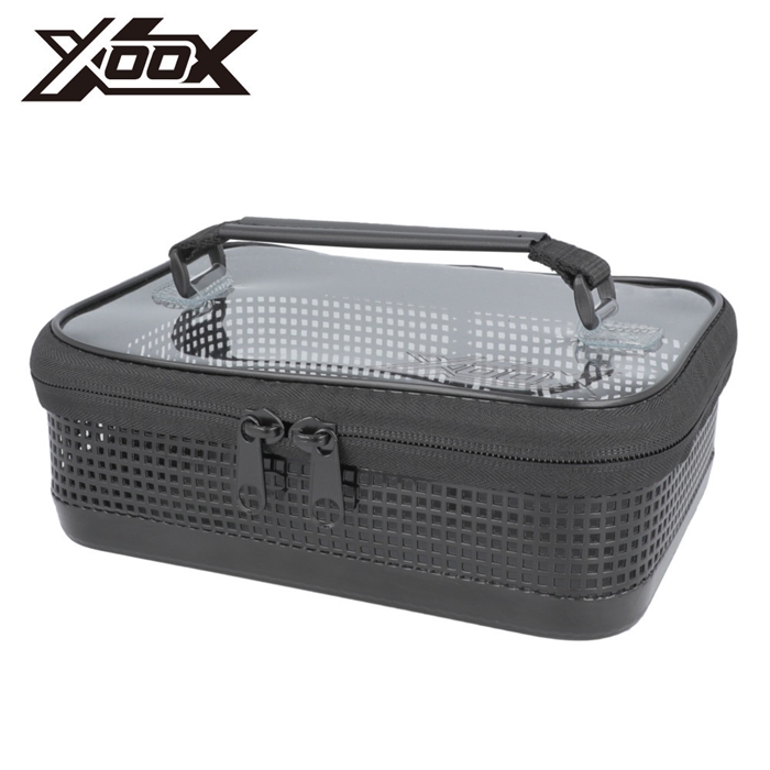 XOOX EVAメッシュタックルミニバッグ S ブラック - 釣具の