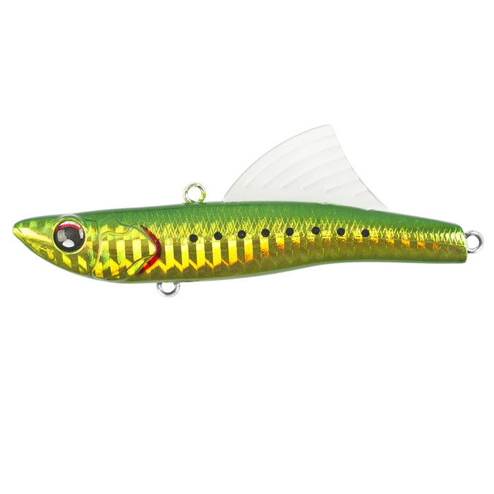 釣具のポイント 公式 オンラインストアリアルメソッド Nabura Shot Fin Vib 70 グリーンゴールドイワシ Real Method ゆうパケット 70 グリーンゴールドイワシ ルアー