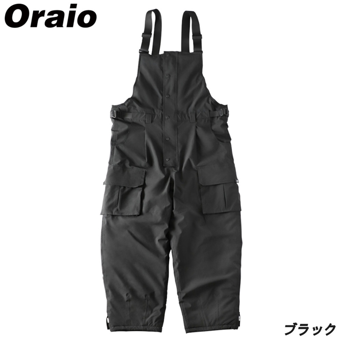 Oraio(オライオ) ウィンターバルーンサロペット XS ブラック (防寒)(XS ブラック): アパレル・偏光グラス  釣り具の通販なら｜釣具のポイント 【公式】オンラインストア