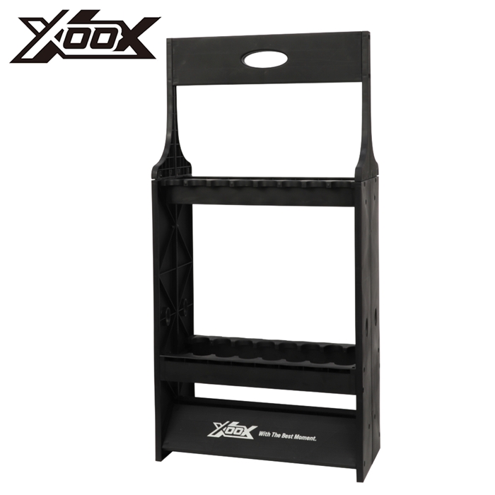 XOOX ロッドスタンド 16本 ブラック