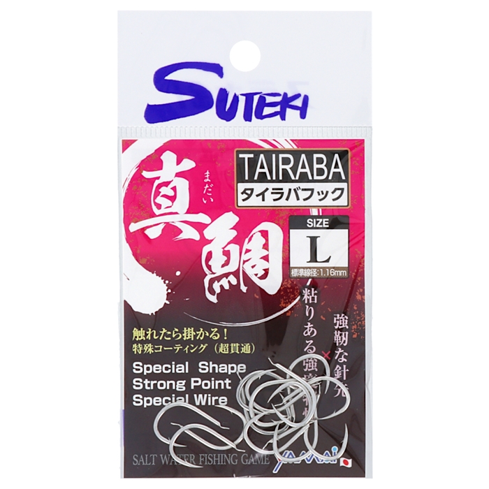 ステキ針 ステキ針 タイラバフック 真鯛 L【ゆうパケット】 - 釣具の