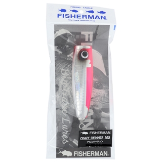 クレイジースイマー 105 アルミ箔バージョン #02 ピンク - 釣具の