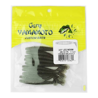 ゲーリーヤマモト 2．5インチ レッグワーム 176（シナモン