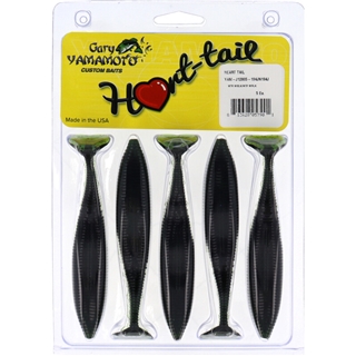 ゲーリーヤマモト　ハートテール8パックセット ゲーリーヤマモト 5インチ ハートテイル 363 グリーンパンプキン