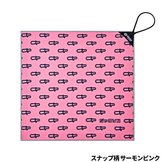 SPS スナップ柄 サーモンピンク