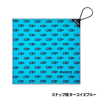 SPT スナップ柄 ターコイズブルー