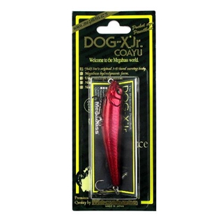 メガバス DOG-X Jr． コアユ GLXレイニーレッド - 釣具の