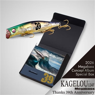 メガバス 2026 コンセプトアルバム スペシャルBOX Megabass Thanks 39th Anniv.