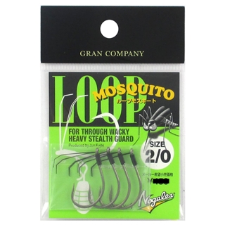バリバス グラン ノガレス ループモスキート #2/0 NSブラック【ゆうパケット】
