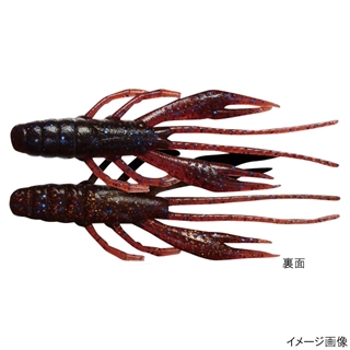 ジャッカル ウェーバーシュリンプ 2.8インチ ロックフィッシュver ブラッドインパクト【ゆうパケット】