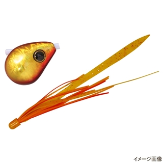 ジャッカル 爆流 鉛式ビンビン玉スライド 80g レッドゴールド/エビオレT+