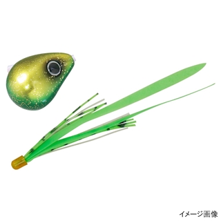 ジャッカル 爆流 鉛式ビンビン玉スライド 130g ラメグリキン/蛍光