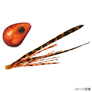ジャッカル 爆流 鉛式ビンビン玉スライド 160g レッドオレンジ