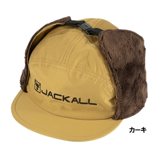ジャッカル イヤーフラップキャップ フリー ブラック - 釣具のポイント