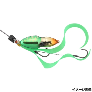 ジャッカル 鉛式ビンビンスイッチ 80g F-0155 グリーンゴールド