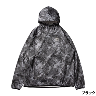 ジャッカル ハイドライサマーフーディ プルオーバー S ブラック