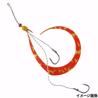 ジャッカル ビンビンスイッチ キャンディ スペアラバーフックセット ロング オレンジゴールド【ゆうパケット】