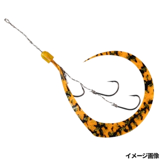 シマシマオレンジゴールドラメ