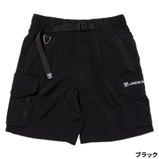 超美品/ジャッカル/JACKALL/ショートパンツ/ブラック/L/希少品 ショートパンツ