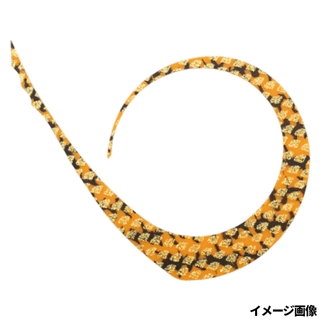 シマシマオレンジゴールドラメ