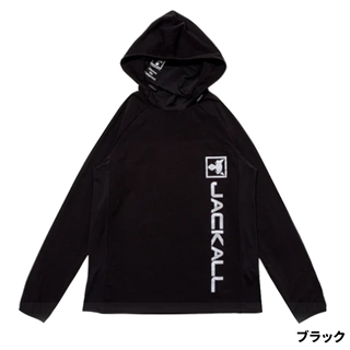 JACKALL ジャッカル ジップアップドライフーディ ブラック 楽天市場】ジャッカル ジップアップドライフーディ ブラック L