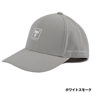 ジャッカル ロゴキャップ CA-A001 フリー ホワイトスモーク - 釣具の