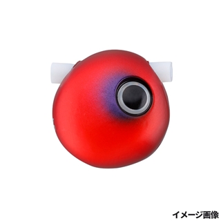 ジャッカル 鉛式ビンビン玉スライドヘッド 80g 蛍光レッド