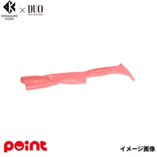 【8月入荷予定/ご予約受付中】 DUO 朝どれスイマー シャッド 3.8インチ トロピンク (交換用ワーム)【ゆうパケット】