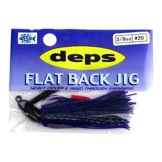 デプス フラットバックジグ 3／8oz ＃20（ジューンバグ） - 釣具