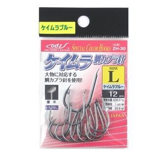 odz/土肥富 ケイムラ鯛カブラ針　ＺＨ-３０　Ｌ　ケイムラブルー【ゆうパケット】
