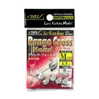odz/土肥富 ｏｄｚ　レンジクロスヘッド　ＺＨ-３８-Ｎ　１．５ｇ　Ｍ（４号）　ＮＳ【ゆうパケット】