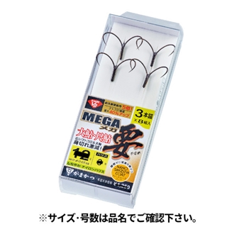 がまかつ G-HARD V2 メガ要 針12号-ハリス3号 A190【ゆうパケット
