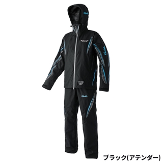 がまかつ アルテマシールドプロ レインスーツ M ブラック