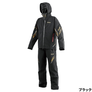 がまかつ アルテマシールドプロ レインスーツ M ブラック GM3785