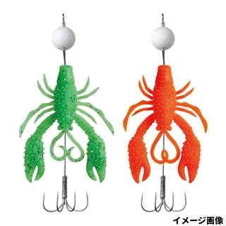 4 ナチュラルグリーングロー/ビビッドオレンジUV