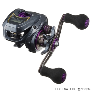 XMTベイトロッド&ベイトリール艶なし左ハンドルライン