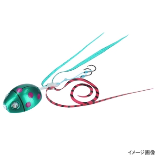 ダイワ 紅牙 ベイラバーフリーα 中井レディバグ セット 45g DTグリーン
