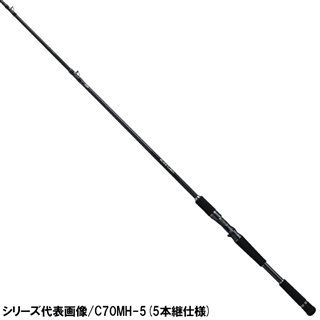 ダイワ バスロッド ブラックレーベル トラベル C64XH-5・SB 4550133066924_1.jpg