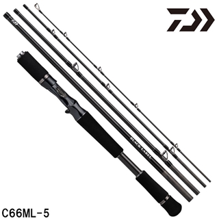 ダイワ ブラックレーベル トラベル C66ML-5 バスロッド モバイル