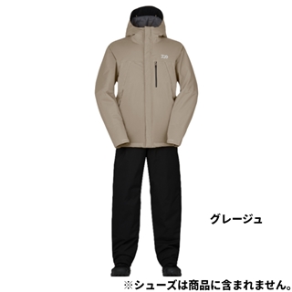 深雪 ダイワ DW-3523 レインマックス ウィンタースーツ XL ブラック - 釣具