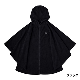 ダイワ DJ-7325 フィッシングきがえポンチョ フリー ブラック - 釣具の