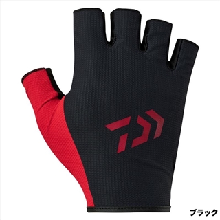 ダイワ DG-6725 アイスドライ UVカットグローブ 3本カット L