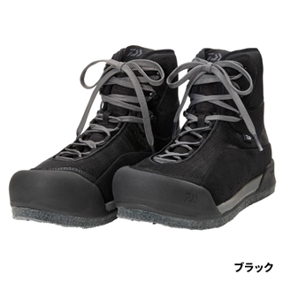 ダイワ TGロックショアシューズ ハイカット TGスパイクフェルト DS-3600TG 26.0cm ブラック