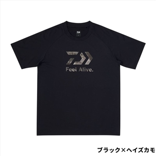 ダイワ DE-3925 Feel Alive. ドライTシャツ XL ブラック - 釣具の