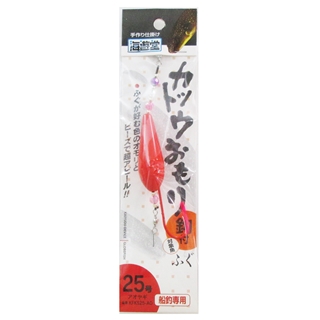 下田漁具/ゼスタ 海遊堂 ふぐカットウおもり鈎付 KFKS25-AO 25号